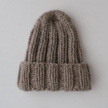 Hand Knitted Alpaca Wool Cap: Unisex Winter Beanie Hat