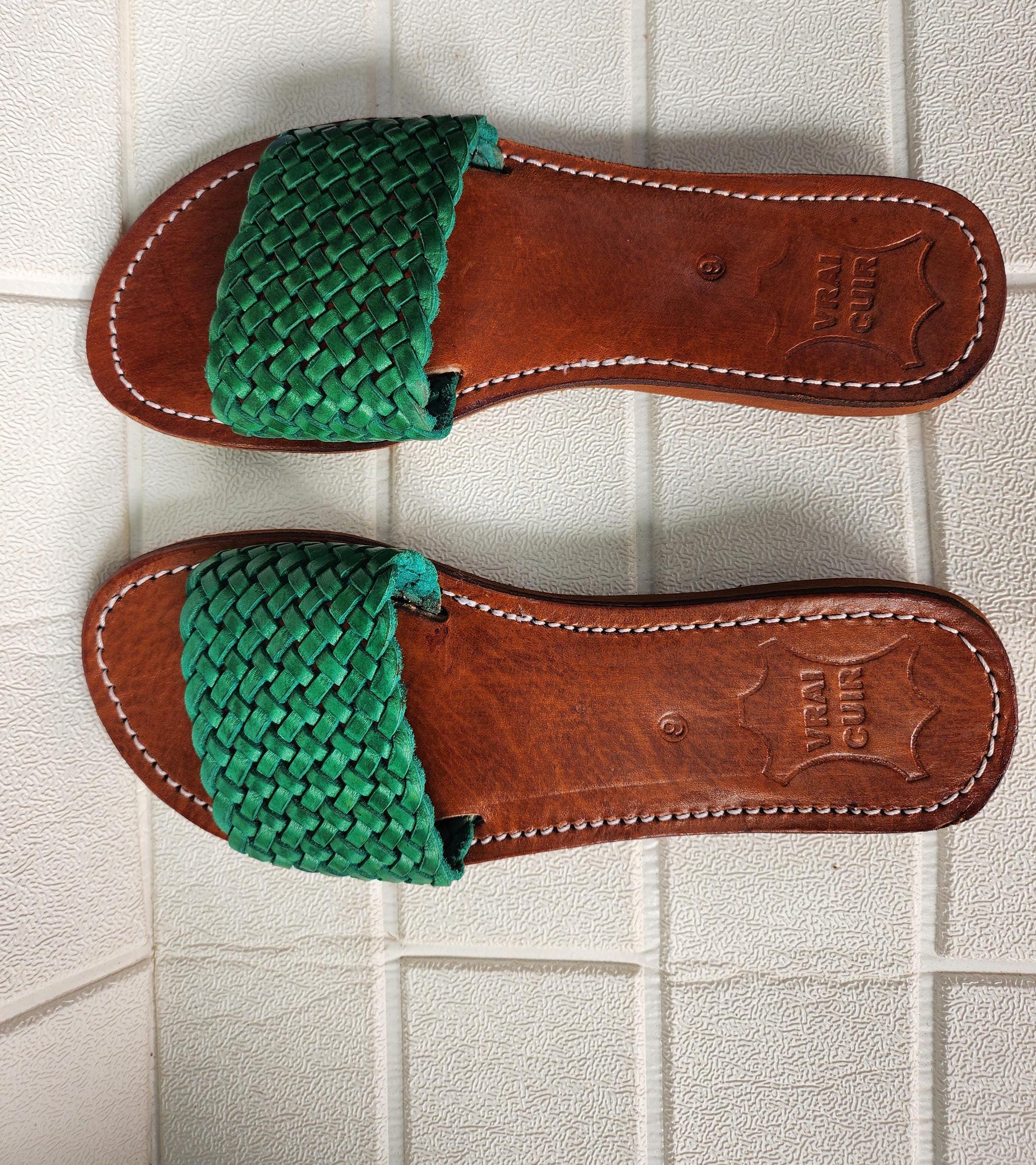 Handmade Moroccan Braided Leather Sandals For Women – Summer Shoes | Sandalen Dames | Sandalen Damen Leder | Sandali Cuoio