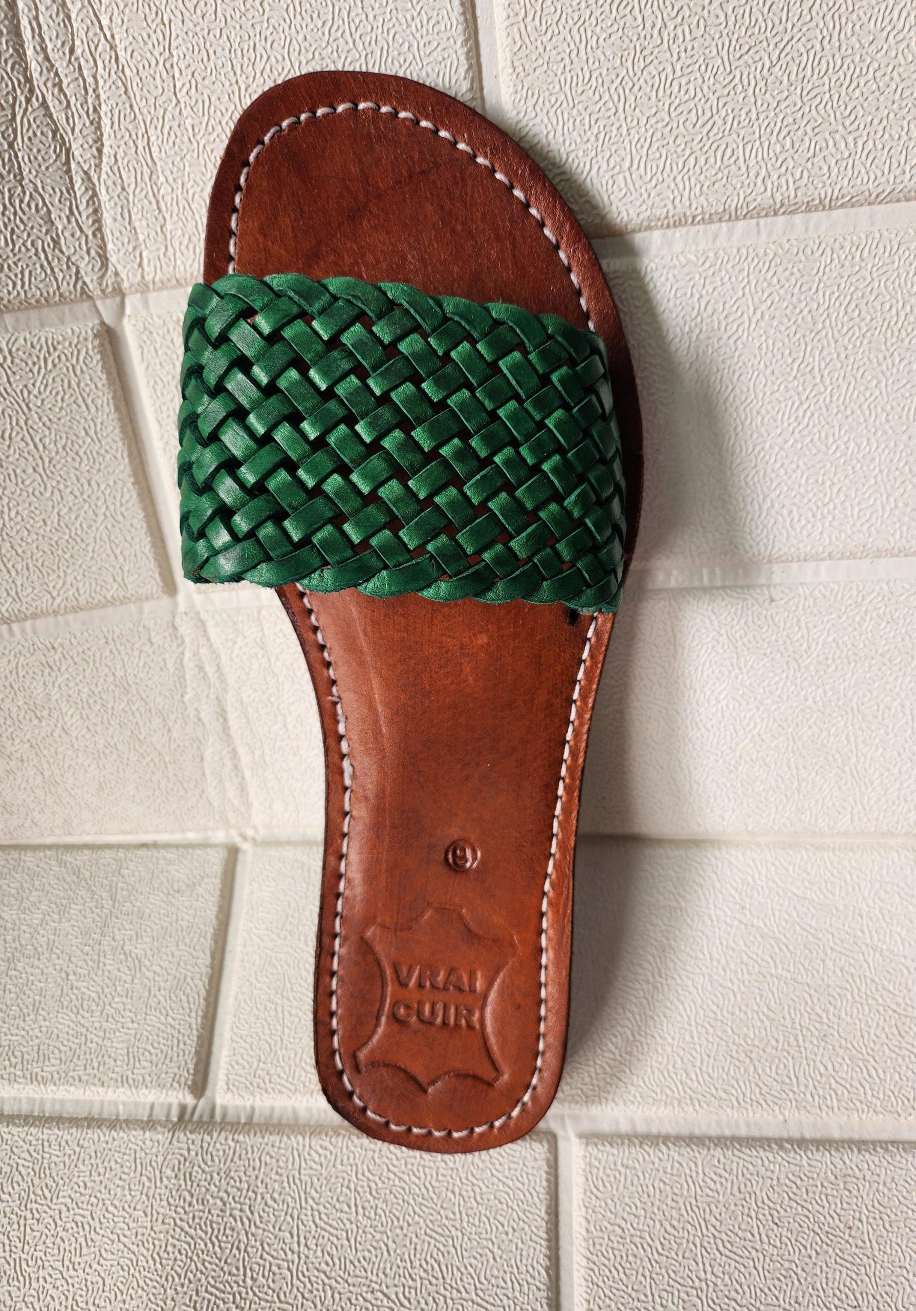 Handmade Moroccan Braided Leather Sandals For Women – Summer Shoes | Sandalen Dames | Sandalen Damen Leder | Sandali Cuoio