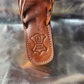 Handmade Moroccan Brown Leather Sandals For Women – Cross Strap Flat Slides – Boho Summer Shoes – Genuine Leather Artisan Footwear –