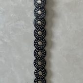 Handmade Moroccan Leather Belt – Vintage Silver Buckle Gothic Boho Gift